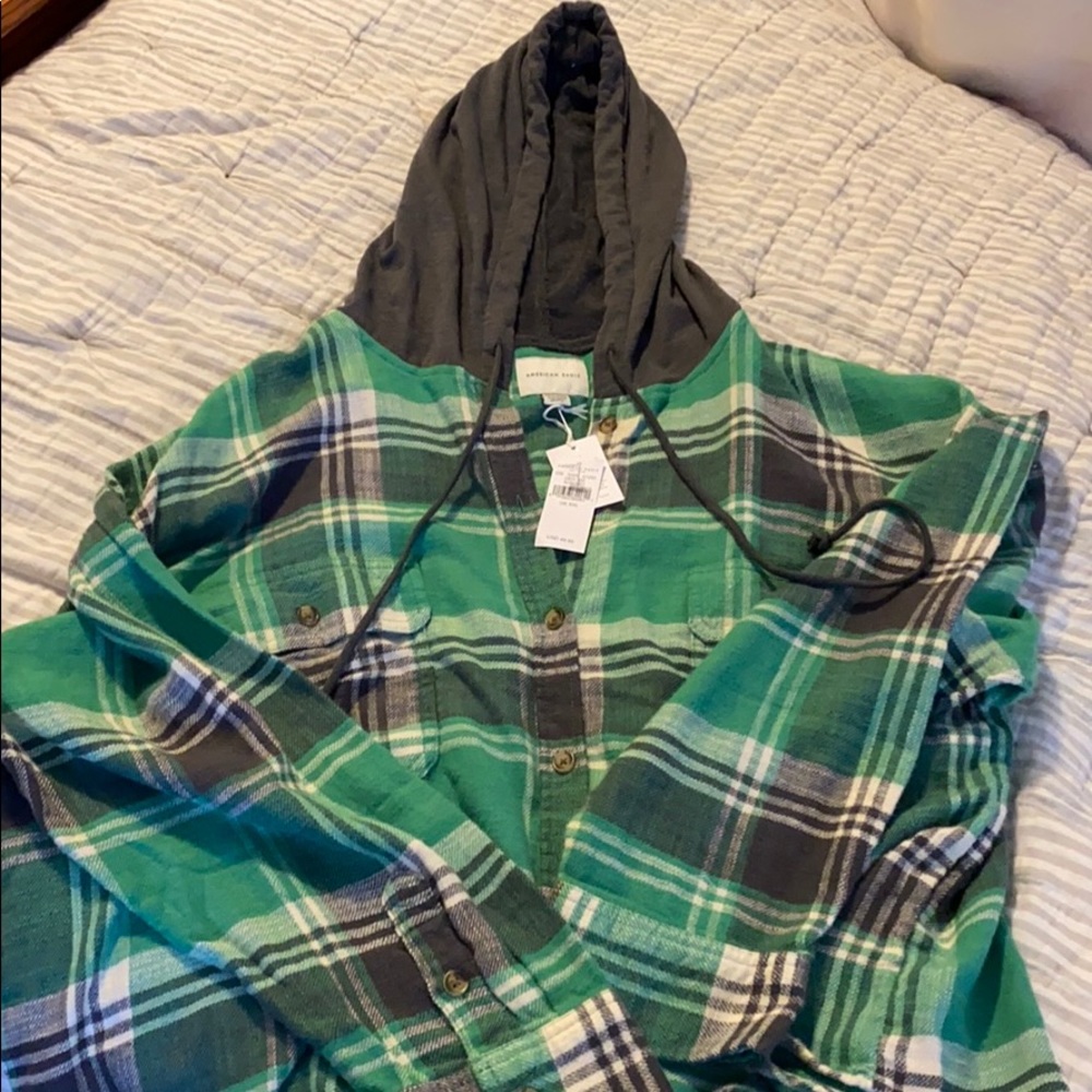 American Eagle flannel! New with tags! Sz XXL